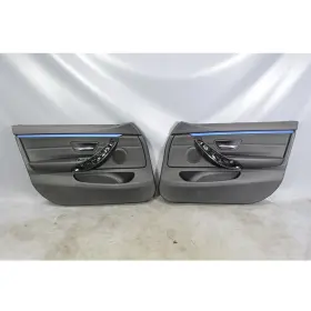 Bmw 51418071715 14-20 F36 4-series Gran Coupe Front Int Door Panels Black Leather Blue Oem Bmw 51418071715 14-20 F36 4-series Gran Coupe Front Int Door Panels Black Leather Blue Oem