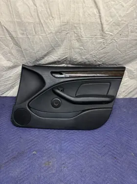 Bmw 51418224596 Oem E46 Passenger Front Door Panel Black Woodgrain Card Trim Wagon Sedan 330
