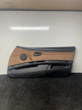 Bmw 51419152701 07-13 E92 E93 3 Series Right Passenger Side Door Panel Card Brown Oem