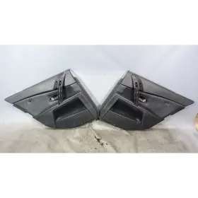 Bmw 51427897995 2006-2010 E60 M5 Rear Interior Door Panel Trim Skin Pair Black Merino Shades