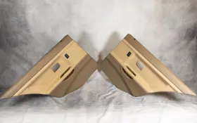 Bmw 51428182603 94-98 E36 3-series Sedan Rear Interior Door Panel Trim Skins Beige Oem Bmw 51428182603 94-98 E36 3-series Sedan Rear Interior Door Panel Trim Skins Beige Oem