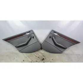 Bmw 51428232629 E46 3-series 4door Rear Interior Door Panel Trim Skin Black Vinyl 1999-2006