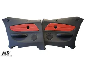 Bmw 6962109 2008 - 2013 E82 E88 135i Rear Door Card Pair Coral Red Oem 30k Miles Bmw 6962109 2008 - 2013 E82 E88 135i Rear Door Card Pair Coral Red Oem 30k Miles
