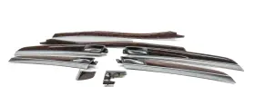 Bmw 70p1057 2013 X5 E70 Interior Dash Front Rear Door Trim Set/ 8 Burr Walnut Bmw 70p1057 2013 X5 E70 Interior Dash Front Rear Door Trim Set/ 8 Burr Walnut
