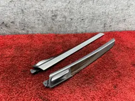 Bmw 70p4083 E70 X5 Rear Left And Right Side Door Handle Bamboo Wood Grain Trim Oem 95k