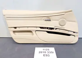Bmw 7218989 07-13 Oem E93 E92 328 335 Front Left Driver Door Panel Beige Dakota Leather