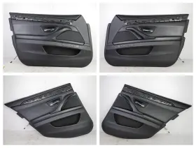 Bmw 7273309 11-16 F10 550 Front Rear Left Right Door Card Panel Leather Black With Massage Bmw 7273309 11-16 F10 550 Front Rear Left Right Door Card Panel Leather Black With Massage