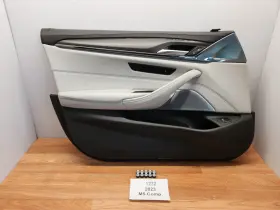 Bmw 8093079 18-23 Oem F90 M5 Front Driver Door Card Panel Leather Merino Silver Assy Bmw 8093079 18-23 Oem F90 M5 Front Driver Door Card Panel Leather Merino Silver Assy