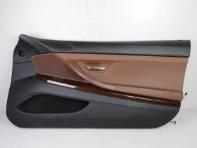 Bmw 8141000101 650i F13 Coupe Front Right Passenger Side Door Trim Panel Brown 2012-2016