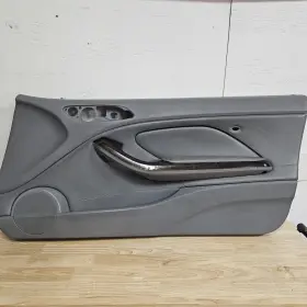 Bmw 8224078 00-06 Oem E46 330 Coupe Front Right Door Card Leather Trim Panel Grey Used Bmw 8224078 00-06 Oem E46 330 Coupe Front Right Door Card Leather Trim Panel Grey Used