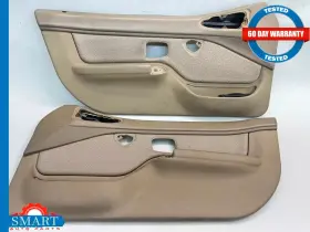 Bmw 840117102 Z3 Roadster Interior Door Panel Trim Tan Stitched Set Left Right 96-99 Oem Bmw 840117102 Z3 Roadster Interior Door Panel Trim Tan Stitched Set Left Right 96-99 Oem