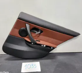 Bmw 9152390 06-11 Oem E90 Rear Left Right Side Door Card Panel Leather Terra Brown Bmw 9152390 06-11 Oem E90 Rear Left Right Side Door Card Panel Leather Terra Brown