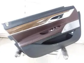 Bmw - Us Additional 204.bm3e19 2019 750il Driver Left Side Front Interior Door Trim Panel Black And Mocha