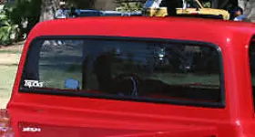 Brothers Trucks Rgr72lgclear Rear Window Glass - Large Clear