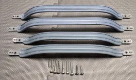 Cadillac 1977-184 1977-1984 Deville Fleetwood Light Blue Door Pull Handle Straps Set Of 4 Cadillac 1977-184 1977-1984 Deville Fleetwood Light Blue Door Pull Handle Straps Set Of 4