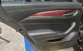 Cadillac 23298804 14-15 Cts Rear Door Trim Panel Left Driver Side Black Without Sunshade Opt
