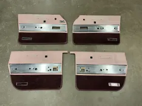 Cadillac 4816280 1961 Series 62 Door Panel Set 4-door Oem Pink 61