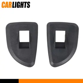 Carlights C-02etw4553abk Rear Window Switch Bezels Lh And Rh Fit For 2009-13 Chevy Silverado Sierra Ext Cab Carlights C-02etw4553abk Rear Window Switch Bezels Lh And Rh Fit For 2009-13 Chevy Silverado Sierra Ext Cab