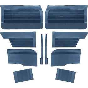 Cars Inc P99195 1966 Caprice 2 Door Hardtop Side Panel Set - Blue Cars Inc P99195 1966 Caprice 2 Door Hardtop Side Panel Set - Blue