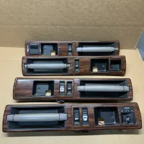 Chevrolet 17927358 1994-1996 Chevy Caprice Impala Door Handle Lock Bezel Wood Full Set Chevrolet 17927358 1994-1996 Chevy Caprice Impala Door Handle Lock Bezel Wood Full Set