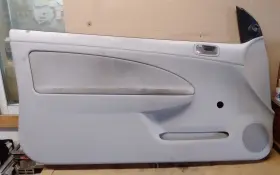 Chevrolet 204.gm1c06 2006 Cobalt 2dr Left Side Door Panel With Manual Windows Lite Grey Vinyl / Cloth