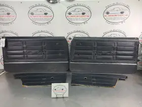 Chevrolet 204.gm1s66 1966 Impala Factory Survivor 4-piece Door Panel Set Front / Rear Black - Oem Chevrolet 204.gm1s66 1966 Impala Factory Survivor 4-piece Door Panel Set Front / Rear Black - Oem