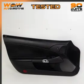 Chevrolet 25799694 05-08 Corvette C6 Front Left Driver Side Door Trim Panel Black Oem