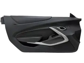 Chevrolet 84454728 2016 2024 Camaro Front Left Door Trim Panel Jet Black Oem