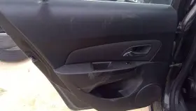 Chevrolet 95174942 12-16 Chevy Cruze Driver Left Rear Inside Door Trim Panel Only Back Black Abx