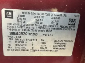 Chevrolet Truck 205.gm8l16 Equinox 2016 Door Trim Panel Rear 104763893 Chevrolet Truck 205.gm8l16 Equinox 2016 Door Trim Panel Rear 104763893