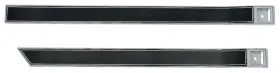 Classic Industries Gn110297 1984-87 Turbo Buick Door Panel Brushed Gray Escutcheon Trim Set