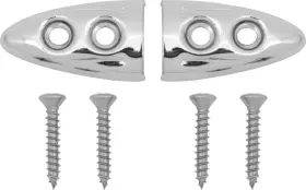 Classic Industries Tf125049 1955-57 Chevrolet Pull Strap Chrome Tips Classic Industries Tf125049 1955-57 Chevrolet Pull Strap Chrome Tips