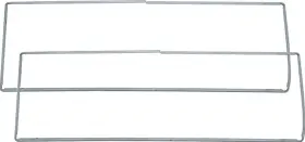 Counterpart 47-56661 47-54 Chevy/gmc Pickup Truck Door Panel Surround Trim Frames