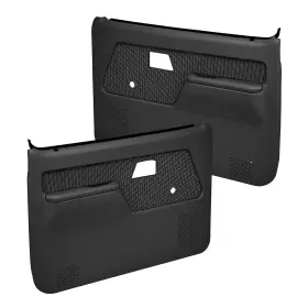 Coverlay 12-55n-blk Black Replacement Door Panels For 89-92 Ford Ranger Bronco Ii No Power