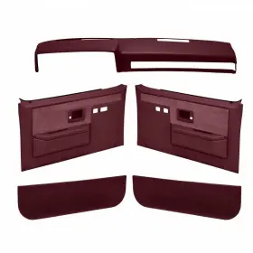 Coverlay 18-601cf-mr Maroon Interior Combo Kit For Chevy Gmc Trucks With Pwr Coverlay 18-601cf-mr Maroon Interior Combo Kit For Chevy Gmc Trucks With Pwr