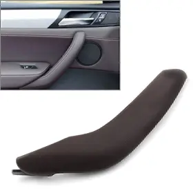 Dictorcoltd 550748571442 New Left Mocha Car Inner Outer Door Pull Handle Trim Cover For Bmw X3 X4 F25 F26