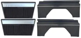 Distinctive Ind. 106064/106070 1968-76 Bronco Assembled Door Panel And Quarter Set- Any Color Distinctive Ind. 106064/106070 1968-76 Bronco Assembled Door Panel And Quarter Set- Any Color