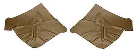 Distinctive Industries Upholstery A6978105 1967-68 Mustang Coupe Quarter Trim Nugget Gold