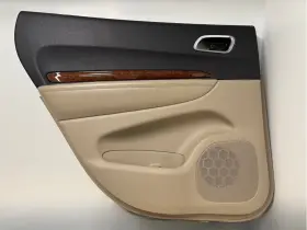 Dodge 1gs971l1ag 2014 2015 Durango Left Rear Door Trim Panel Black Tan Oem Dodge 1gs971l1ag 2014 2015 Durango Left Rear Door Trim Panel Black Tan Oem