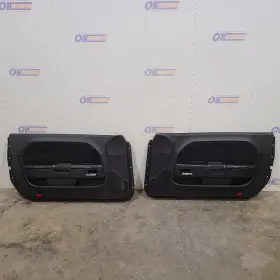 Dodge 204.ch2s13 13 2013 Challenger Srt8 Door Trim Panel Set Black Suede