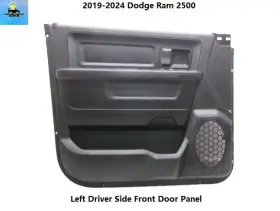 6SM511X9AB DODGE Front Left Door Panel 2500 Ram Crew