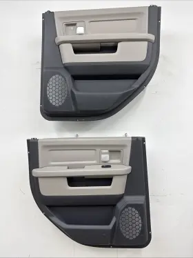Dodge Oem 2190296-bd3 2009-2012 Ram 1500 2500 3500 Set Of Rear Door Panels Crew Cab Black Dodge Oem 2190296-bd3 2009-2012 Ram 1500 2500 3500 Set Of Rear Door Panels Crew Cab Black