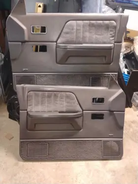Dodge Truck 55215172-55215173 1994-1996 Dakota Front Left/right Inner Door Trim Panel Gray Original Oem Dodge Truck 55215172-55215173 1994-1996 Dakota Front Left/right Inner Door Trim Panel Gray Original Oem