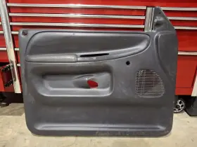 Dodge Trucks Pl69laz 1998-2001 Ram 1500 Drivers Front Door Trim Panel Manual Windows Gray