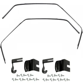 Dynacorn 5487 1969 1970 Cougar Door Seal Weather Strip Retainer Pair Rh And Lh With Clips Screws