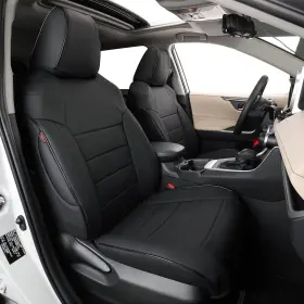 Ekr 653846891457 Car Seat Covers Custom Fit Toyota Rav4 2019-2025 Le Xle Black Ekr003 2020 2021