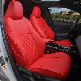 Ekr 653854436923 Car Seat Covers Honda Accord 2018-2022 Rear 40/60 Split Waterproof Red Ex-l 2019