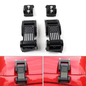 Eparts 550745765233 Engine Hood Latch Locking Catch Buckle For Jeep Wrangler Jk Jl Jt