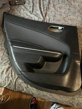 Factory/oem 5sj632x9ag 2015-2019 Dodge Charger Srt Hellcat Left Driver Side Rear Door Panel Black
