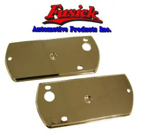 Fap Ab692 1970-1972 Chevy Monte Carlo Chrome Arm Rest Backing Plate Base Set
